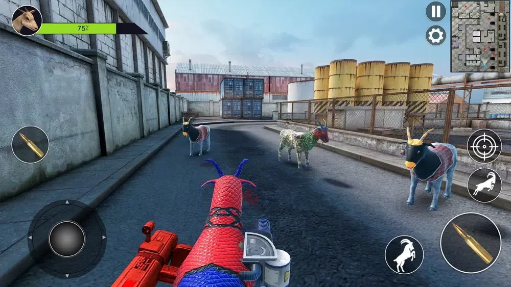 Capturas de tela do Goat Team Death Match Shooting