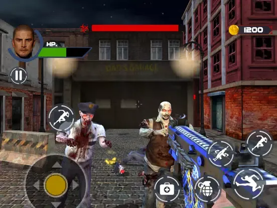 Скриншоты Walking Zombie Dead Fire Hunt iPad 