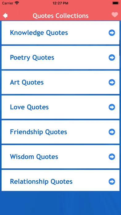 Tangkapan layar Motivational Quotes Notifier