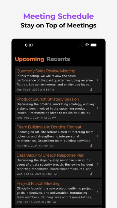 Minutes: Record Audio Meetings应用截图