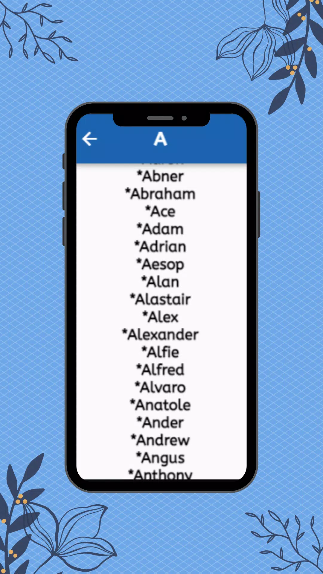 Boy Names Screenshots