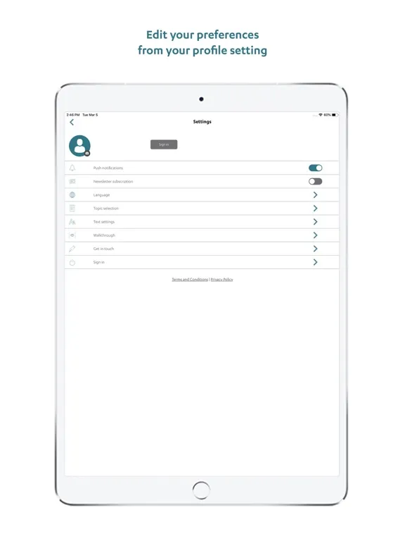 Zrzuty ekranu ALJ Insights iPad 