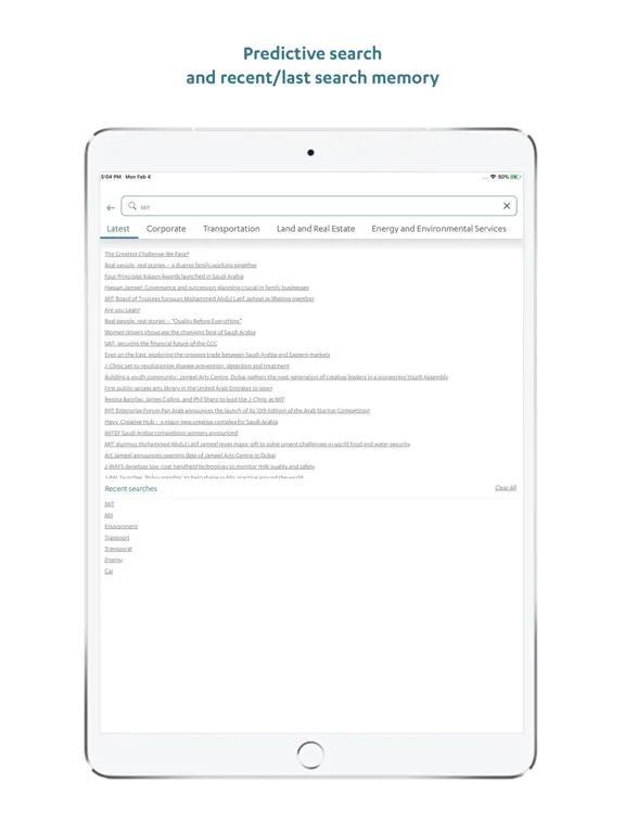 Zrzuty ekranu ALJ Insights iPad 