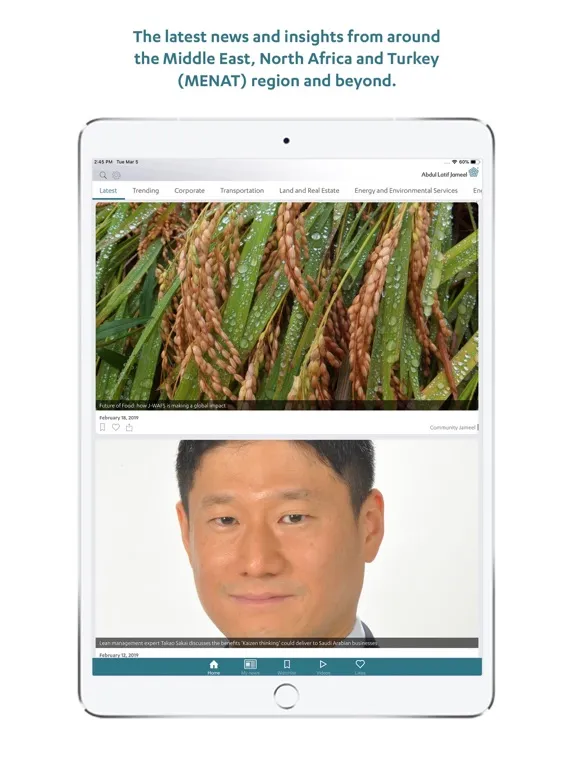 Zrzuty ekranu ALJ Insights iPad 