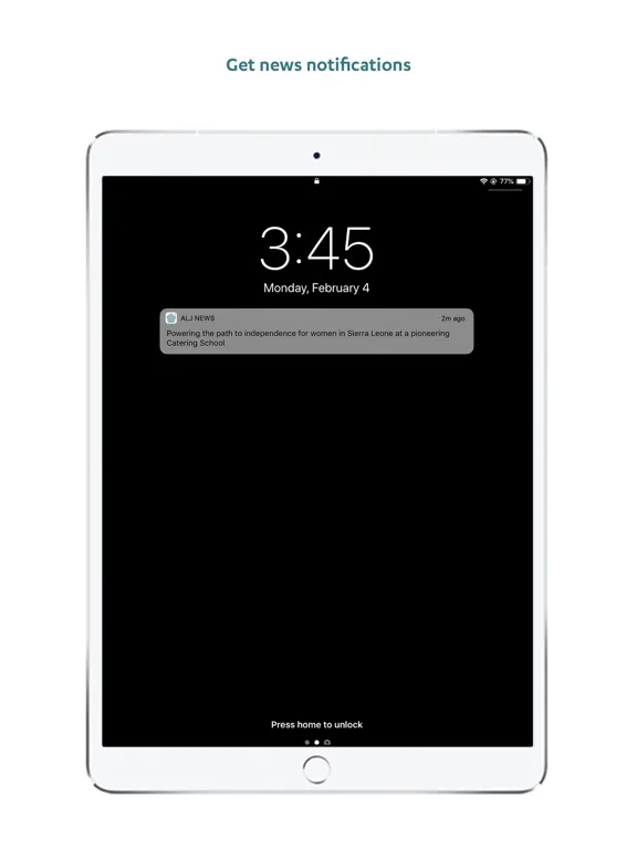 Zrzuty ekranu ALJ Insights iPad 