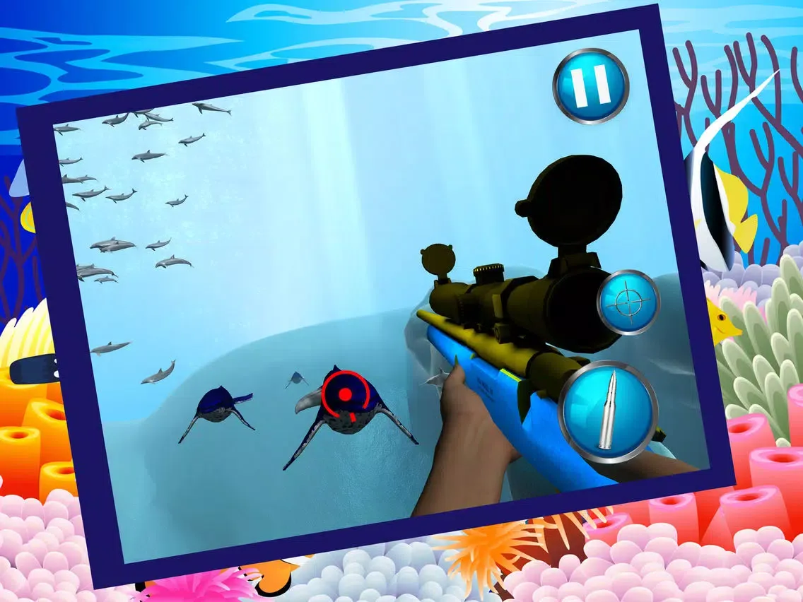 Zrzuty ekranu Blue Whale Sniper Hunting iPad 