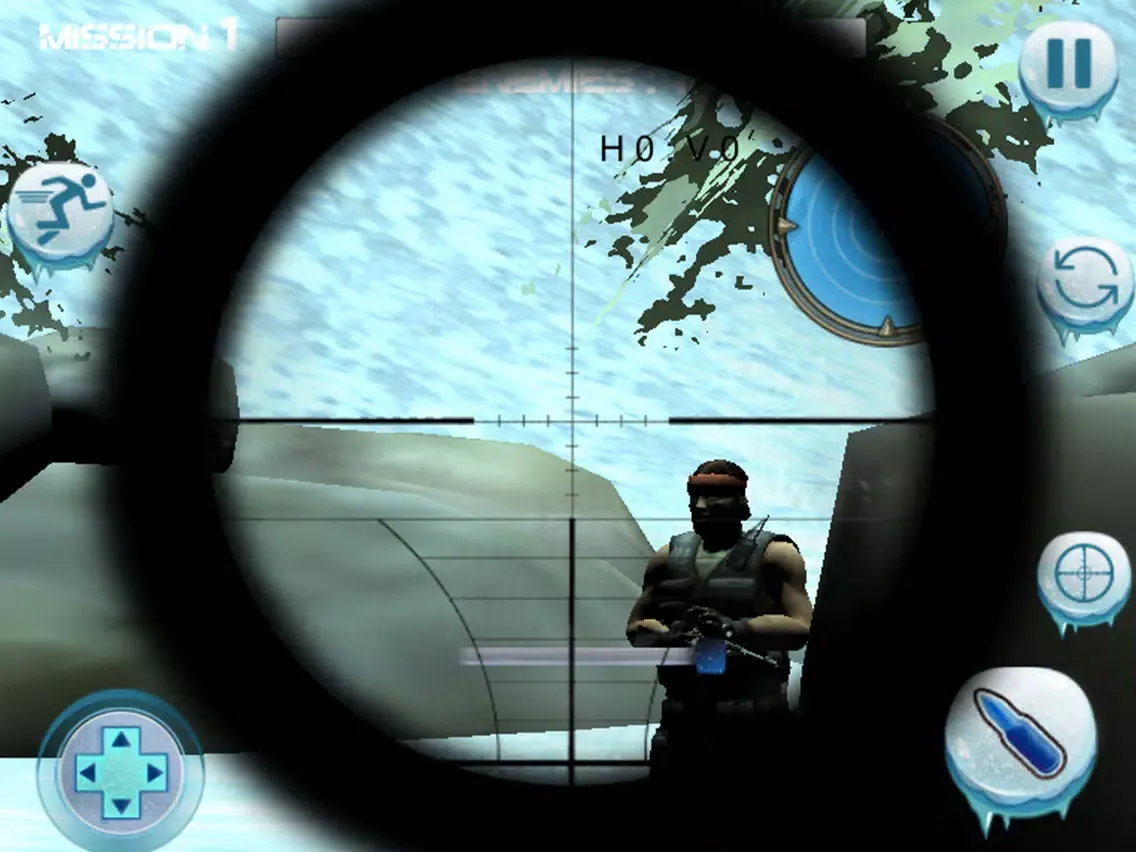 Скриншоты Arctic Commando sniper shooter - Army war iPad 