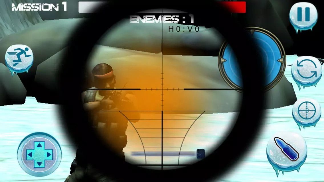 Скриншоты Arctic Commando sniper shooter - Army war