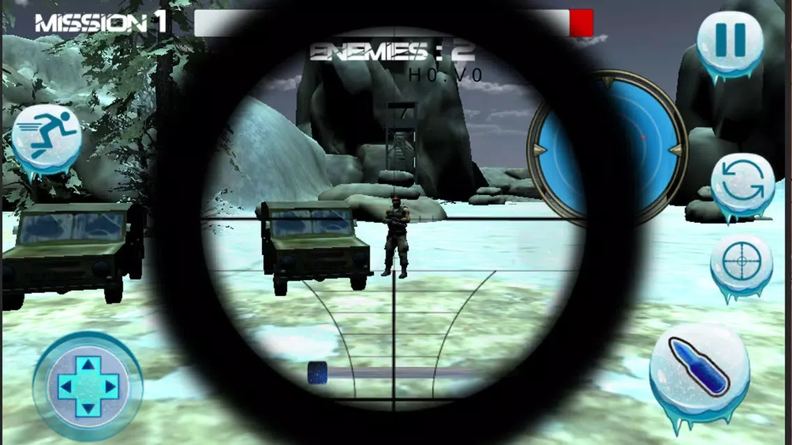 Скриншоты Arctic Commando sniper shooter - Army war