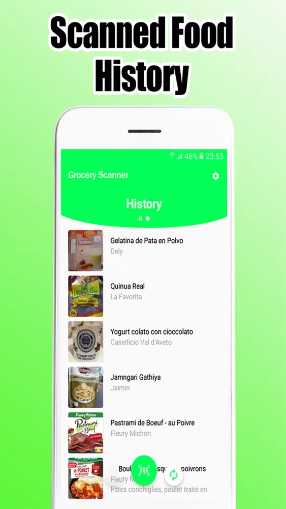 Grocery Scanner Screenshots