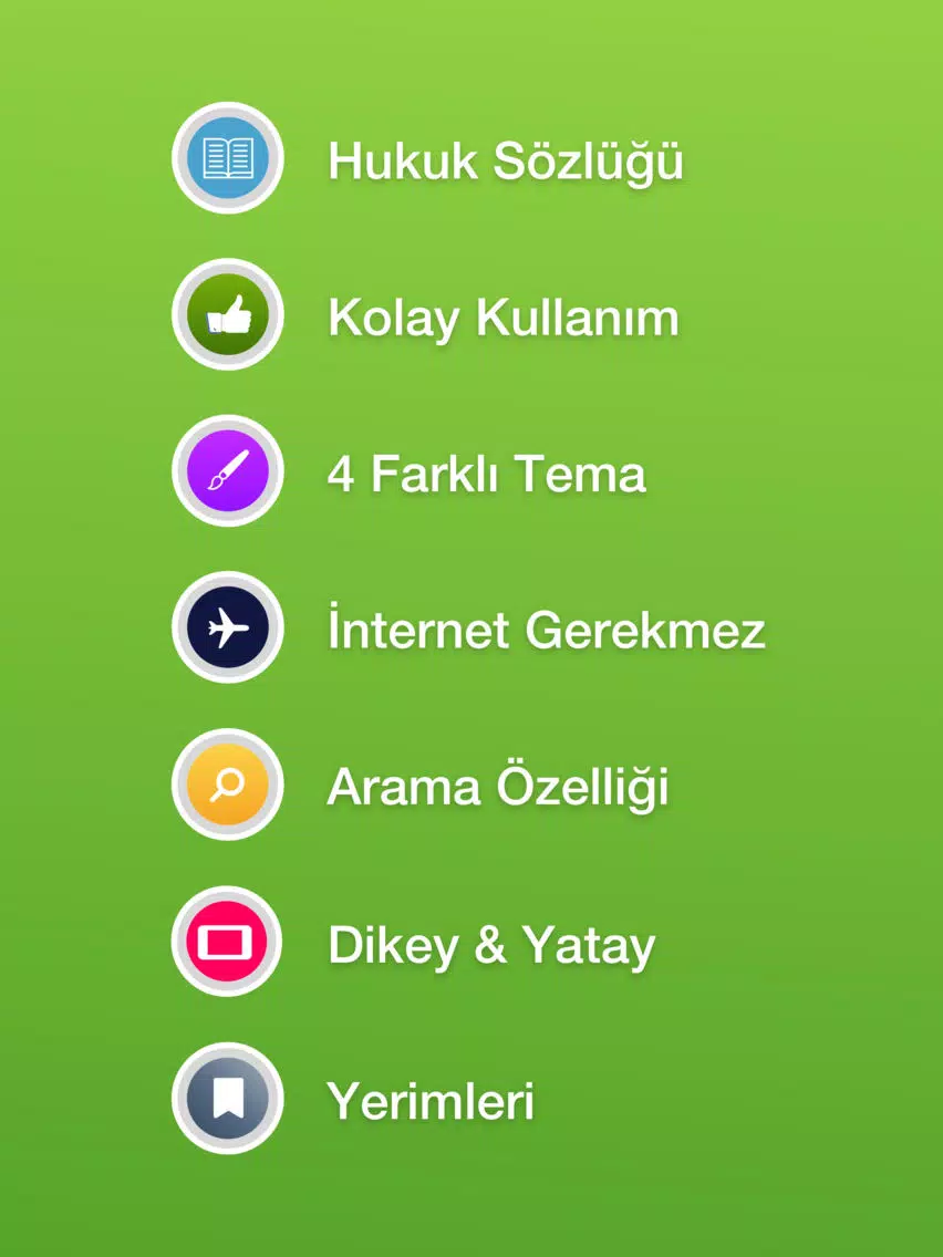 Captures d'écran de iKanunlar ile Kanunlar cepte! iPad 