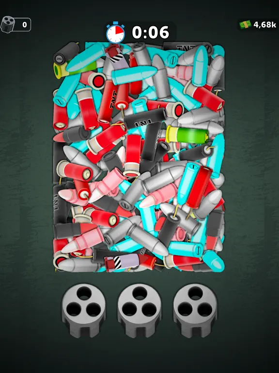 Bullet Match 3D iPad  Screenshots