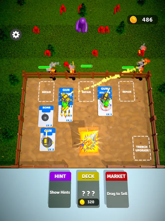 Screenshot di Combat Cards! iPad 