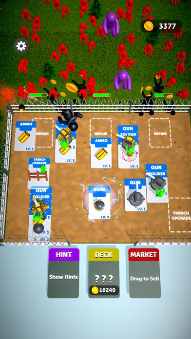 Screenshot di Combat Cards!