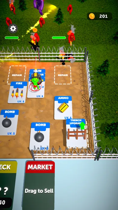 Screenshot di Combat Cards!