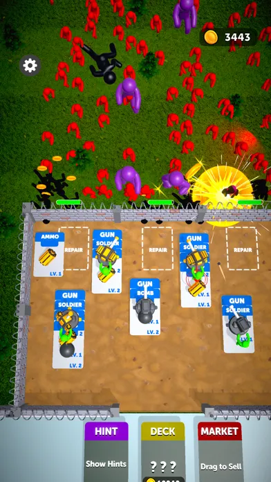 Screenshot di Combat Cards!