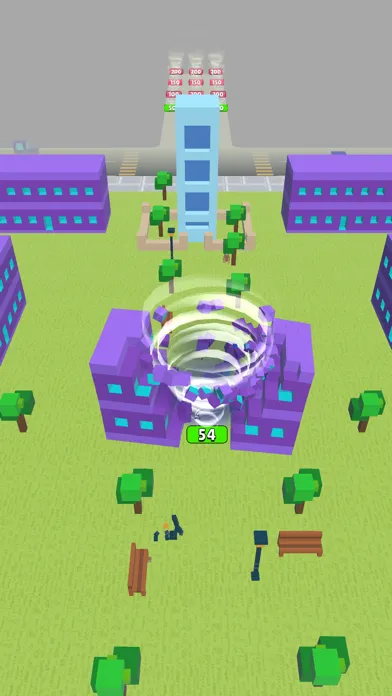 Tangkapan layar Pixel Tornado