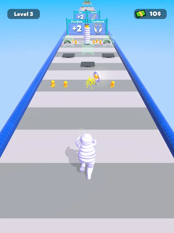 Ảnh chụp màn hình của Tyre Guy Run iPad 