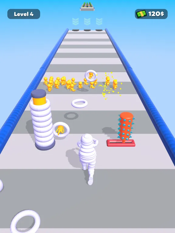 Ảnh chụp màn hình của Tyre Guy Run iPad 