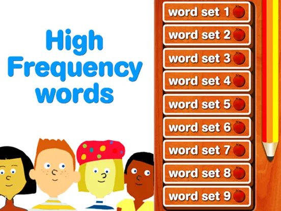 Скриншоты High Frequency Words iPad 