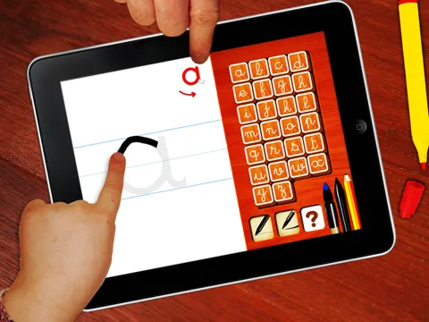 Left handed handwriting iPad 應用截圖