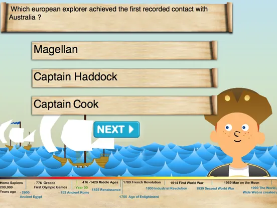 Capturas de pantalla de History Quiz For Kids iPad 