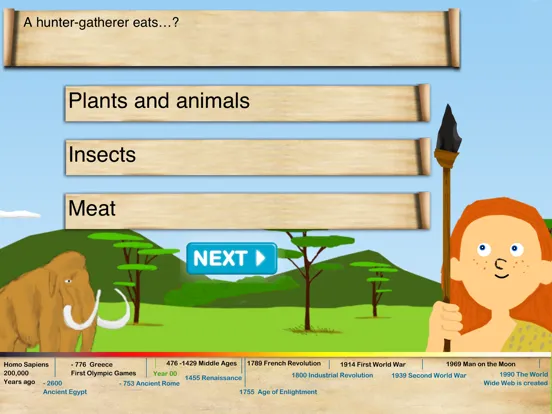 Capturas de pantalla de History Quiz For Kids iPad 