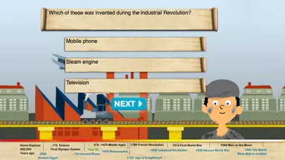 Capturas de pantalla de History Quiz For Kids
