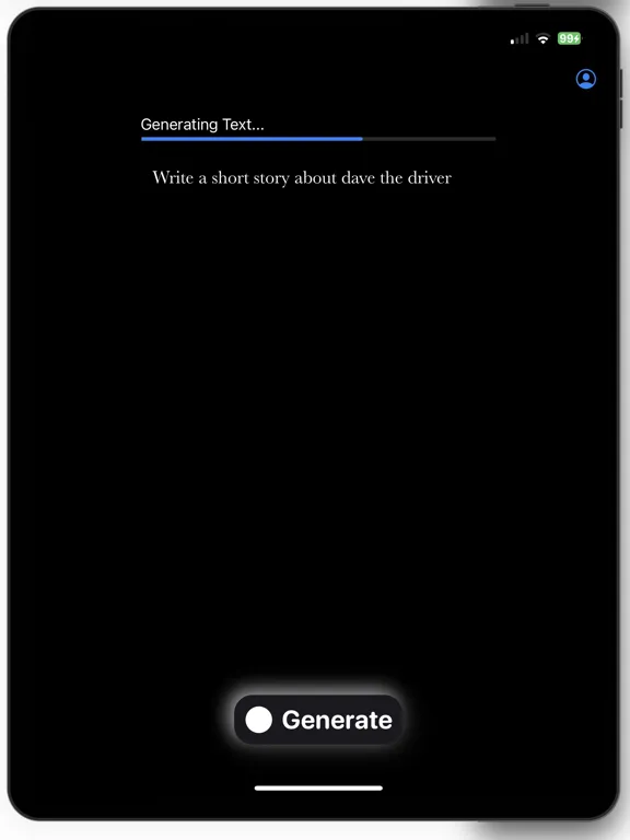 Capturas de pantalla de AI Text Generation Pro iPad 