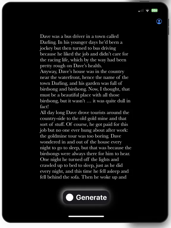 Capturas de pantalla de AI Text Generation Pro iPad 