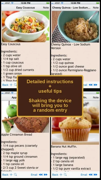 Tangkapan layar GERD Acid Reflux Diet Recipes Plus+
