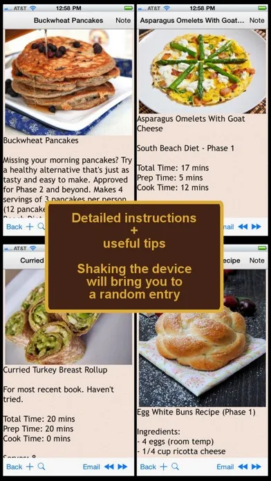 South Beach Recipes Plus+应用截图