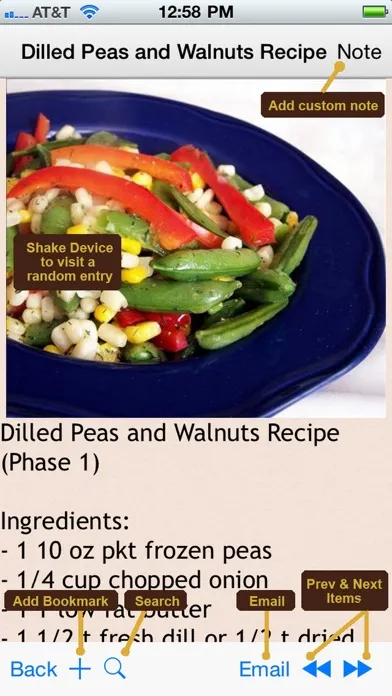 South Beach Recipes Plus+应用截图