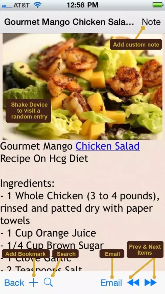 Diabetic Recipes Plus+应用截图