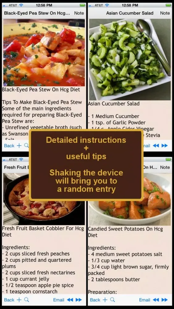 Diabetic Recipes Plus+应用截图