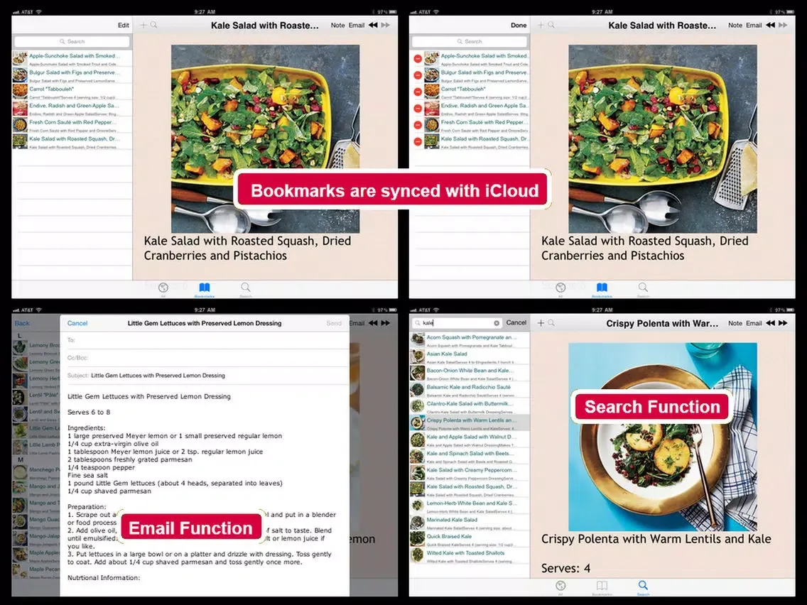 TLC Diet Recipes iPad  স্ক্রিনশট