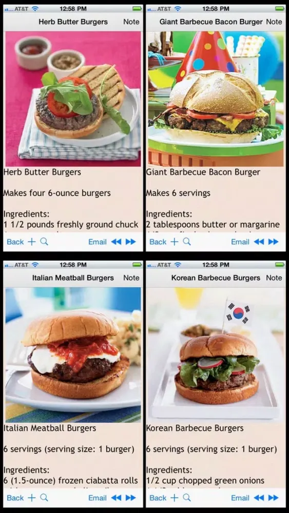 صور 300 Burger Recipes