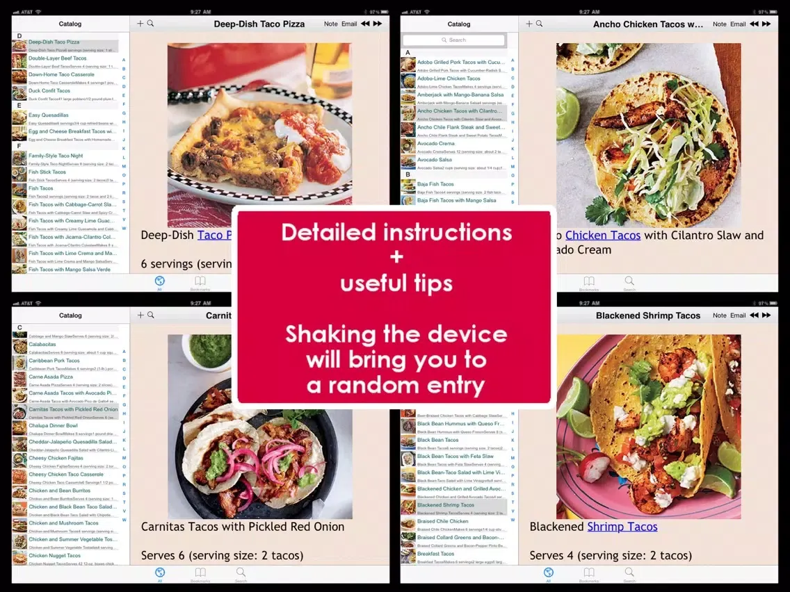 300 Taco Recipes iPad  Ekran Görüntüleri
