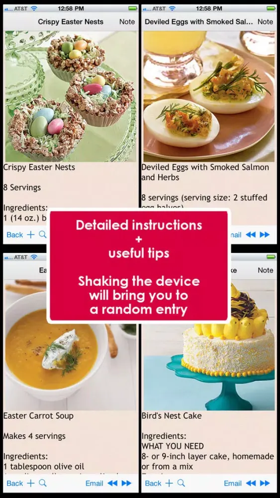 Screenshot di 230 Easter Recipes