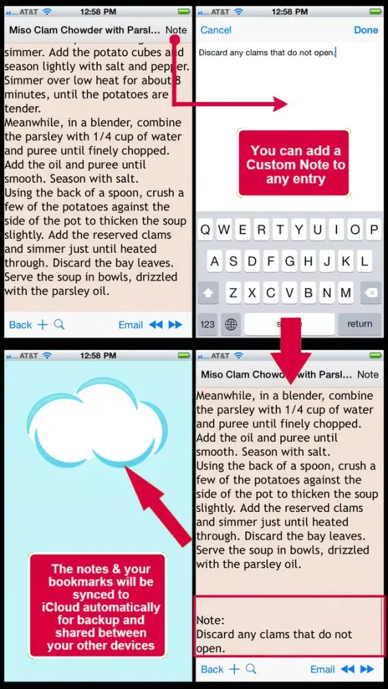 Capturas de pantalla de 500 Superfood Recipes
