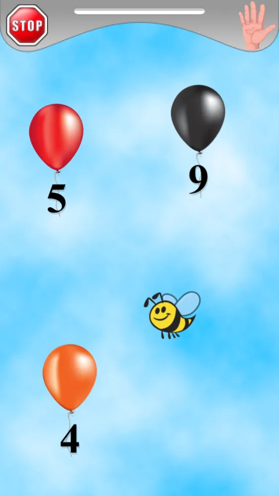 Tangkapan skrin A Bee Sees - Learning Letters, Numbers, and Colors