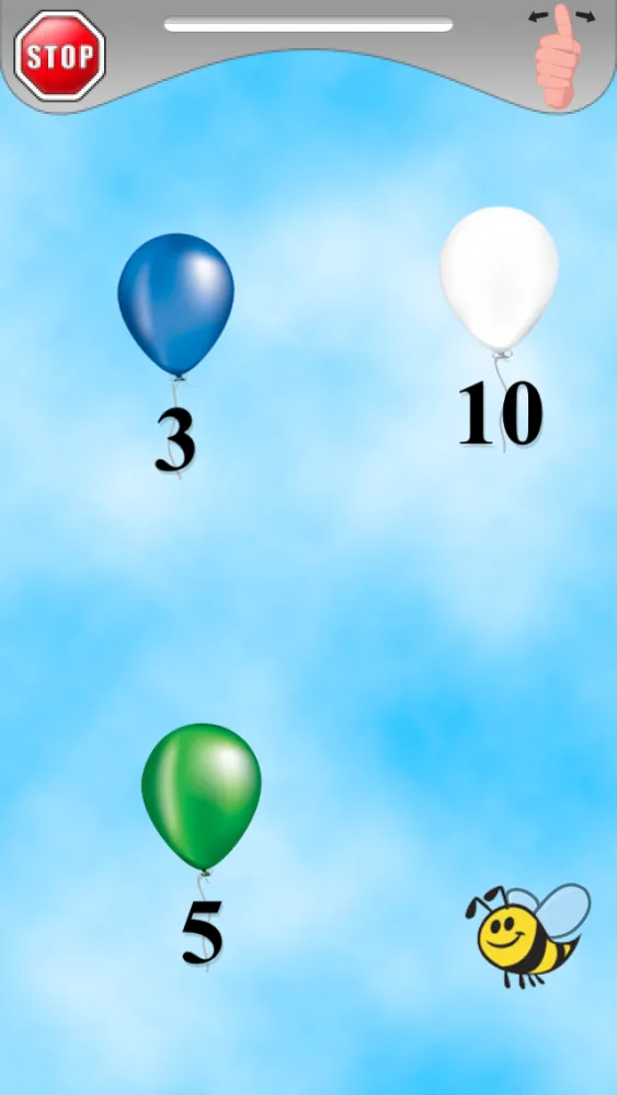 Tangkapan skrin A Bee Sees - Learning Letters, Numbers, and Colors
