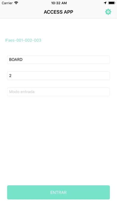 AccessApp スクリーンショット