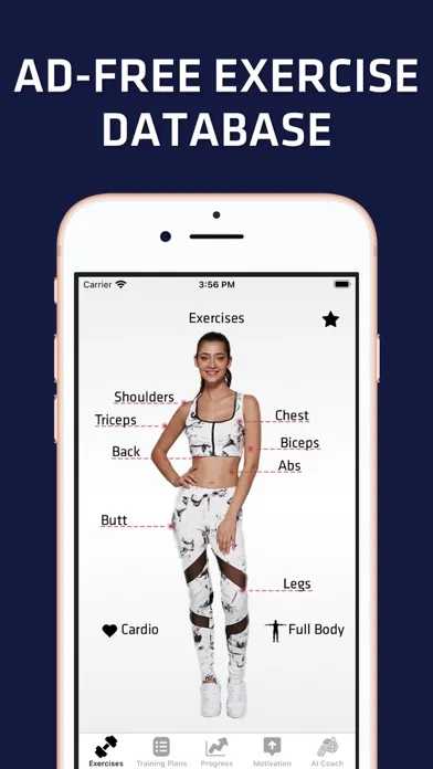 Gym Workout Planner For Women 스크린샷
