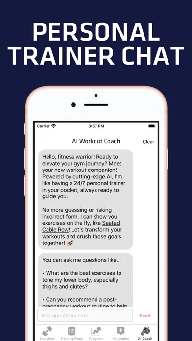 Gym Workout Planner For Women 스크린샷