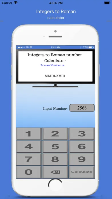 ภาพหน้าจอของ Compute Sci Lite Calculator
