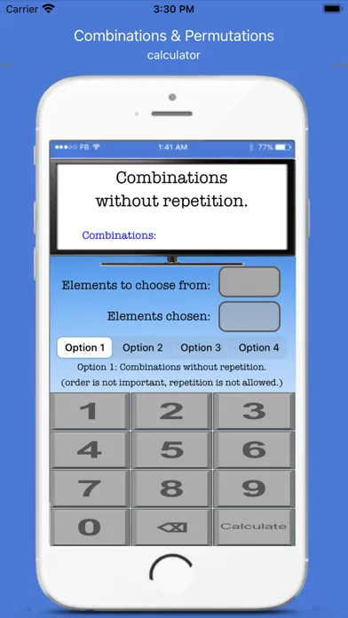 ภาพหน้าจอของ Compute Sci Lite Calculator