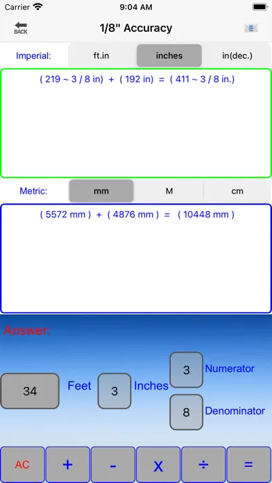 Rotary Calculator スクリーンショット