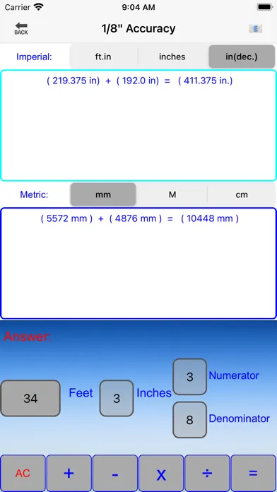 Rotary Calculator スクリーンショット