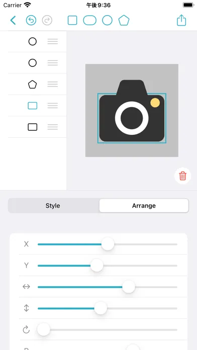 Tangkapan skrin App Icon Craftsman